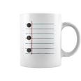 Three Hole Punch College Ruled Paper Costume Coffee Mug