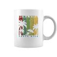 Vintage Retro Summer Vacation Costa Rica Pura Vida Beach Coffee Mug