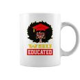 Wsu Educated Black Girl Graduate University Black History Month Proud Black Gift Coffee Mug