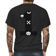 1 Name Charater Pumpkin Dracula Halloween Quote Mens Back Print T-shirt