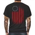 13 Colonies Betty Ross Vintage Flag Mens Back Print T-shirt