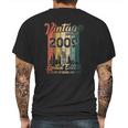 13 Years Old Birthday Gifts Vintage 2009 Limited Edition Mens Back Print T-shirt