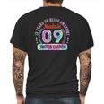 13Th Birthday Gifts Made In 09 Limited Edition 13 Years Old Mens Back Print T-shirt