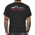 1957 1960 Dodge D100 Pickup Truck Mens Back Print T-shirt