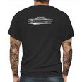 1966 1967 Dodge Classic Mens Back Print T-shirt