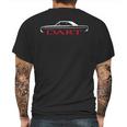 1968 1969 1970 Dodge Dart Mens Back Print T-shirt