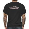 1972 Ford Torino Fastback Classic Mens Back Print T-shirt