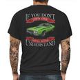 1973 Plymouth Road Runner Back Side Mens Back Print T-shirt