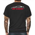 1994 1998 Svt Cobra Mustang Coupe Mens Back Print T-shirt