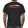 2000 Svt Cobra R Mustang Coupe Mens Back Print T-shirt