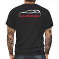 2012 2019 Dodge Durango Suv Mens Back Print T-shirt