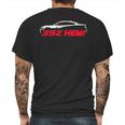 2015 2019 Dodge Charger 392 Hemi Classic Mens Back Print T-shirt