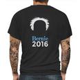 2016 Bernie Sanders Hair Minimalist Royal Toddler Mens Back Print T-shirt