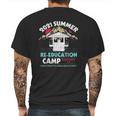 2021 Summer Re Education Camp Department Homeland Security Mens Back Print T-shirt