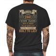 20Th Birthday Gift 20 Years Old Retro Vintage June 2001 Ver2 Mens Back Print T-shirt