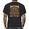 26Th Birthday Gift 26 Years Old Retro Vintage May 1995 Ver2 Mens Back Print T-shirt