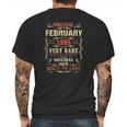 27 Years Old 27Th Birthday Gifts Vintage February 1995 Ver2 Mens Back Print T-shirt