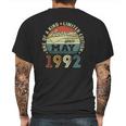 30 Years Old Birthday Awesome Since May 1992 30Th Birthday Mens Back Print T-shirt