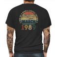 32 Years Old Birthday Gifts Awesome Since March 1989 Ver2 Mens Back Print T-shirt