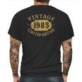 36 Years Old 36Th Birthday Anniversary Gift Limited 1985 Ver2 Mens Back Print T-shirt