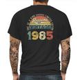 36 Years Old Distressed 1985 Vintage 36Th B-Day Retro Gifts Mens Back Print T-shirt