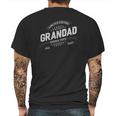 Graphic 365 Vintage Grandad Original Fathers Day Grandpa Mens Back Print T-shirt