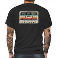 40Th Birthday Gifts Vintage Best Of 1981 Retro Cassette Tape Mens Back Print T-shirt