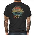 44 Years Old Birthday Awesome Since May 1977 Ver2 Mens Back Print T-shirt