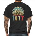 45 Years Old November 1977 Decorations 45Th Birthday Mens Back Print T-shirt