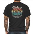 49 Years Old Vintage July 1972 Happy 49Th Birthday Mens Back Print T-shirt