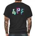 4Pf Colors Classic Art Print Mens Back Print T-shirt