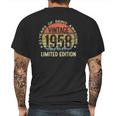 63 Years Old Vintage Limited Edition 1958 63Th Birthday Mens Back Print T-shirt