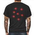 7 Bullet Holes Shot In The Back Black Lives Matter Mens Back Print T-shirt