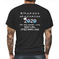 8Th Grade Graduation Social Distancing Mens Back Print T-shirt