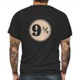 9 34 Nine Three Quarters Harry Potter Hogwarts Mens Back Print T-shirt