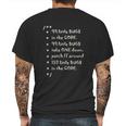 99 Bugs In The Code Software Engineer Tester Mens Back Print T-shirt