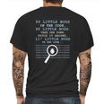 99 Little Bugs In The Code Mens Back Print T-shirt