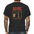 Acdc Group Mens Back Print T-shirt