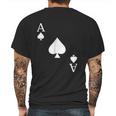 Ace Of Spades Mens Back Print T-shirt