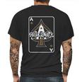 Ace Of Spades Mens Back Print T-shirt