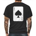 Ace Of Spades T-Shirt Mens Back Print T-shirt