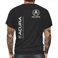 Acura Race Acura Racing Mens Back Print T-shirt