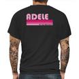 Adele Name Personalized Retro Vintage 80S 90S Style Mens Back Print T-shirt