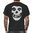 Ae Designs Misfits Fiend Skull Mens Back Print T-shirt