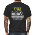 Aflac Shirt Tshirt Mens Back Print T-shirt