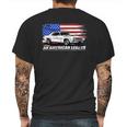 Aggressive Thread 1969 Camaro American Flag Mens Back Print T-shirt