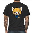 Aggretsuko Happy Mood Mens Back Print T-shirt