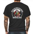 Aint No Laws When You Are Drinking With Claus Funny Mens Back Print T-shirt