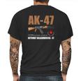 Ak47 Avtomat Kalashnikova T-Shirt Mens Back Print T-shirt