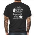 Alice In Wonderland Mens Back Print T-shirt